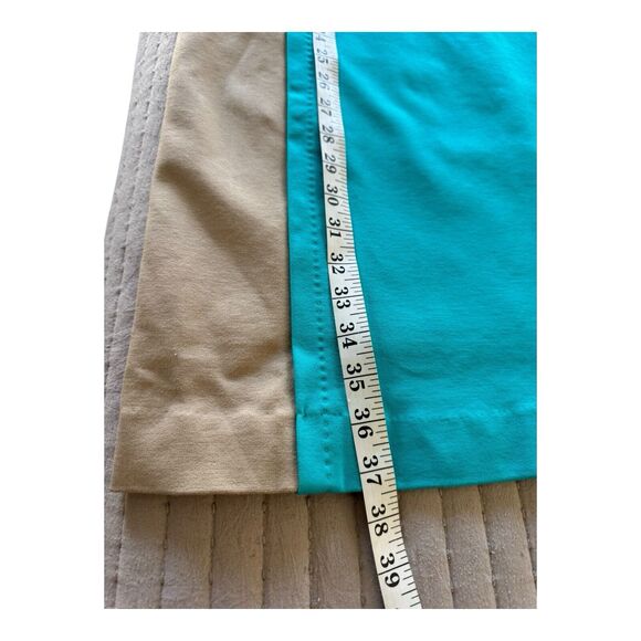 Mango Suit Dress Large Women’s Sheath Colorblock Knit Pencil Sleeveless Career - Picture 4 of 9